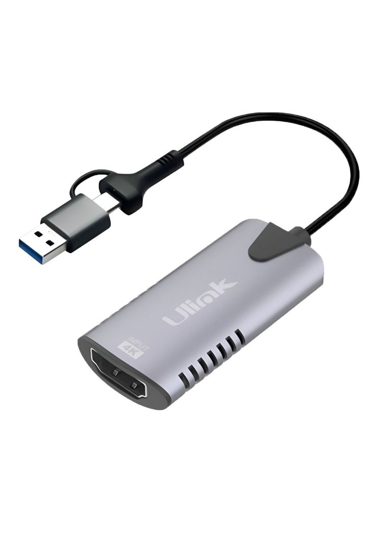 Tarjeta Capturadora de Video 4K HDMI a USB + USB-C  UL-ADV2-1