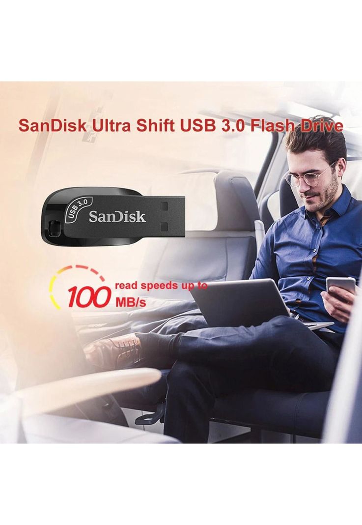 Pendrive Sandisk 128 GB USB 3.0 High Speed SDCZ410-128G-G46-5
