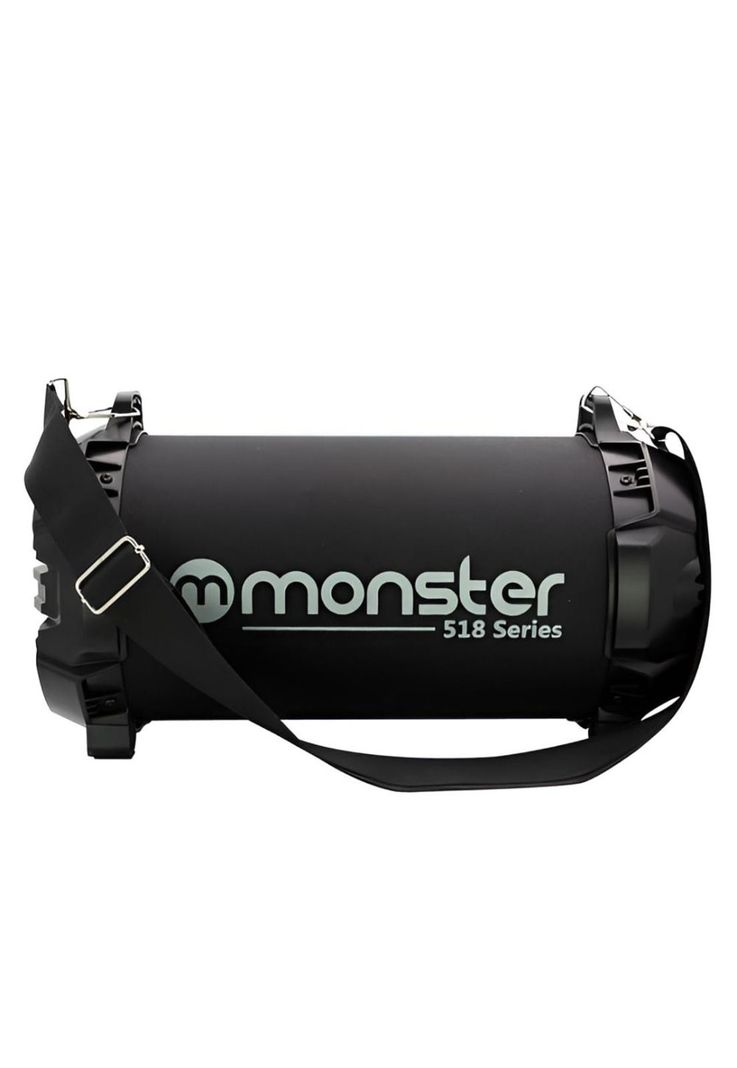 Bazuca Karaoke Monster + Micrófono 518BK Retro-iluminado RGB-5