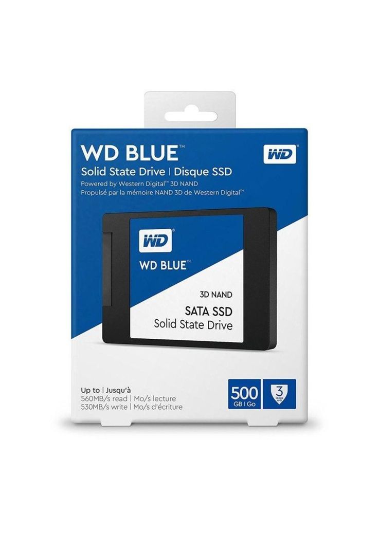 Disco de Estado Solido Western Digital 500GB Blue SSD-1