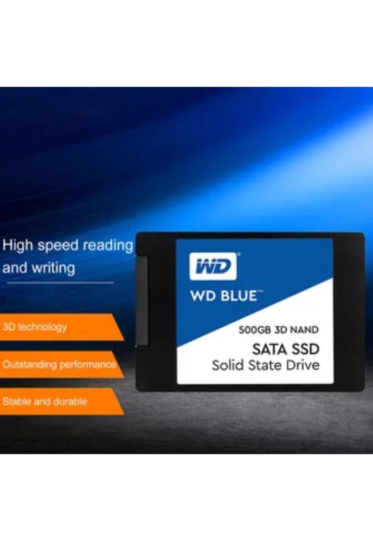 Disco de Estado Solido Western Digital 500GB Blue SSD-4