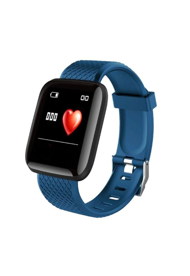 Smartwatch Touch Deportivo Multi Funciones Deportivas Azul-1