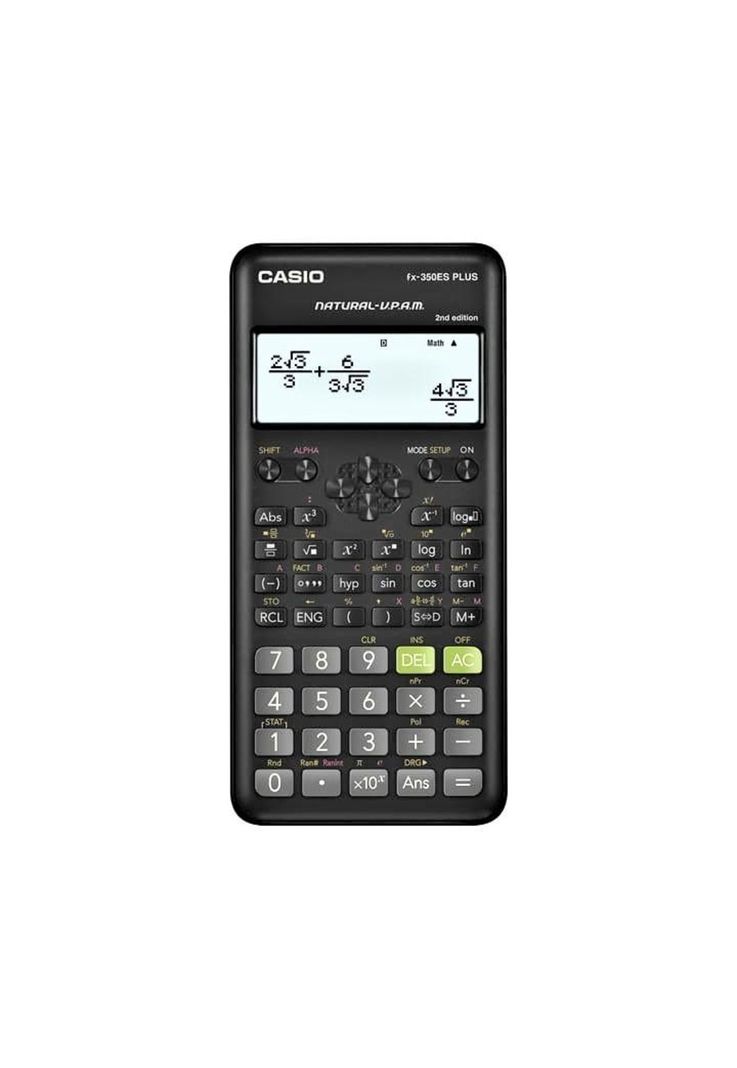 Calculadora Casio Cientifica FX-350ES Plus 2 + 252 Funciones-0