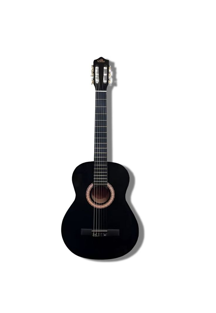 Guitarra Clásica Sevillana 30” para Niños Negro + Funda 8454-0
