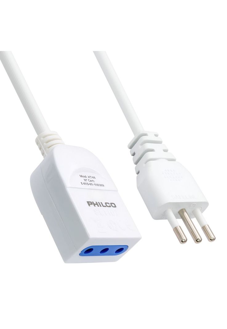 Extensión Eléctrica Alargador 5m Certificado SEC XT48 Blanco-0