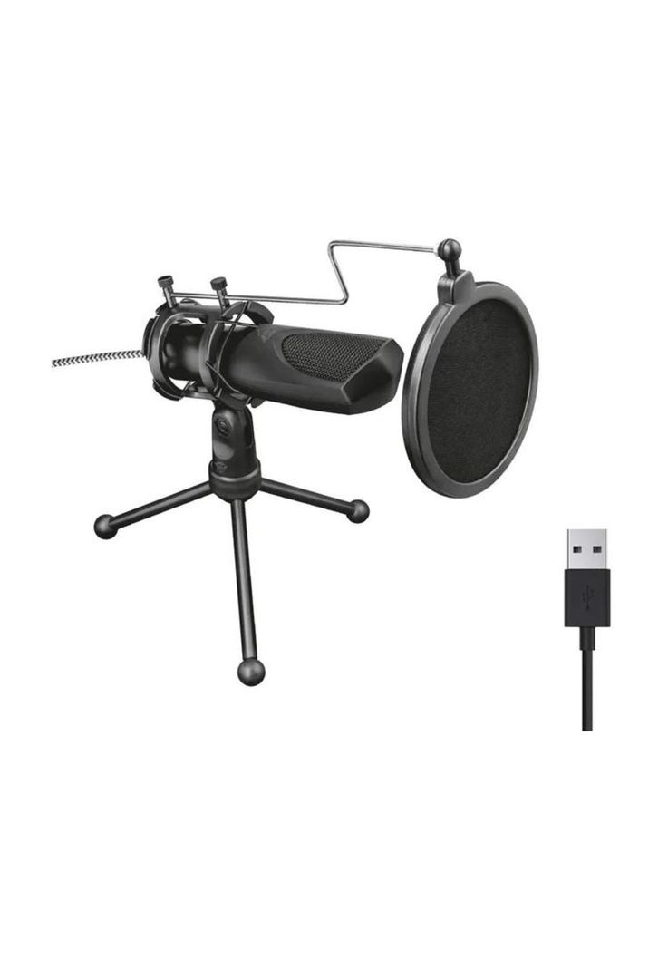 Microfono Usb de Condensador Profesional Trust GXT 232 Mantis-3