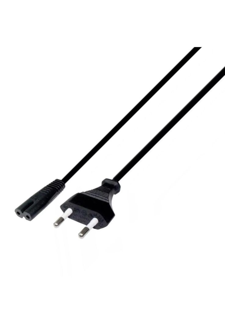 Cable de Poder Tipo 8 Profesional 1.8MT Universal 220V-2