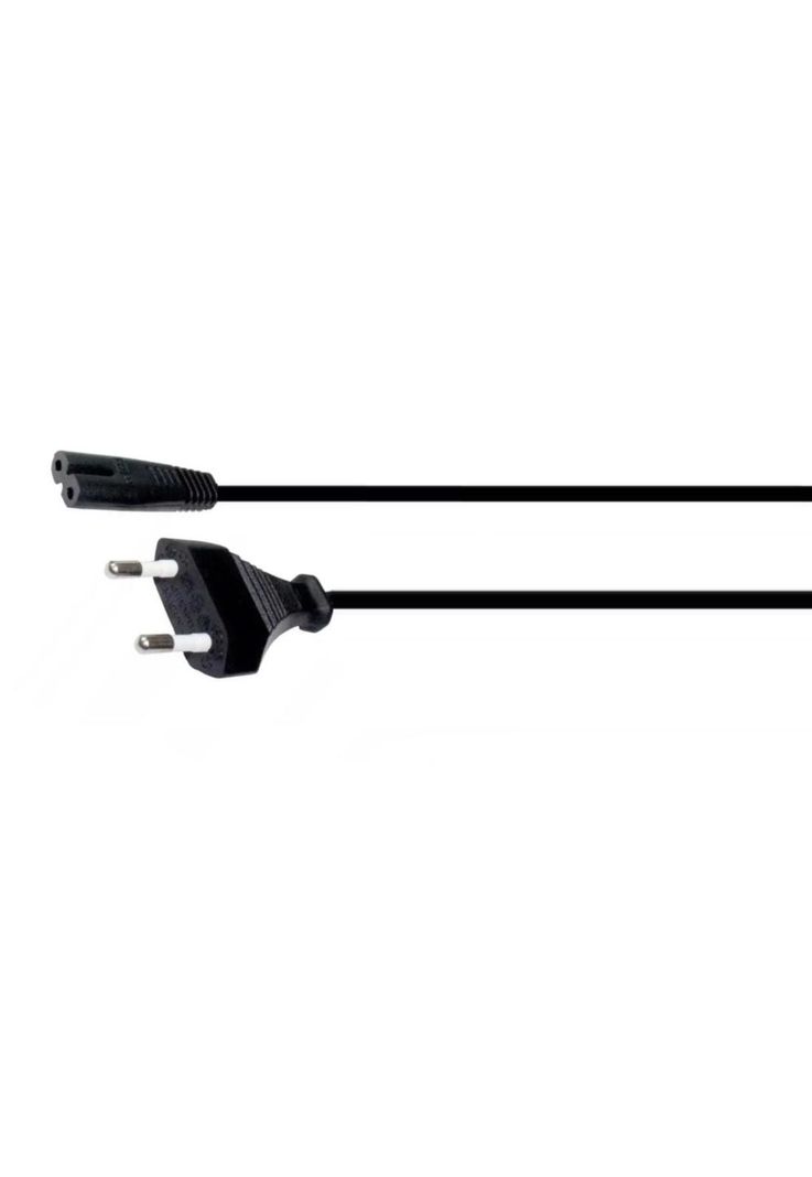 Cable de Poder Tipo 8 Profesional 1.8MT Universal 220V-5