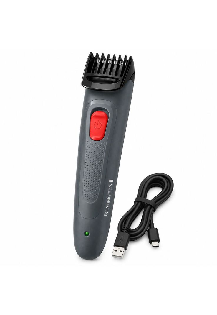 Cortadora de Barba Remington Beard Boss MB08A Recargable USB Negro