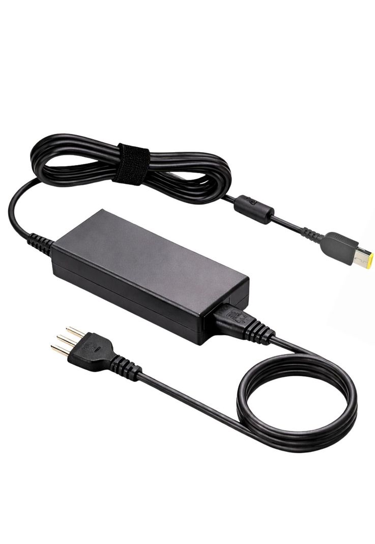 Cargador Notebook Para Lenovo 20V 3.25A USB 65W CERT SEC Negro