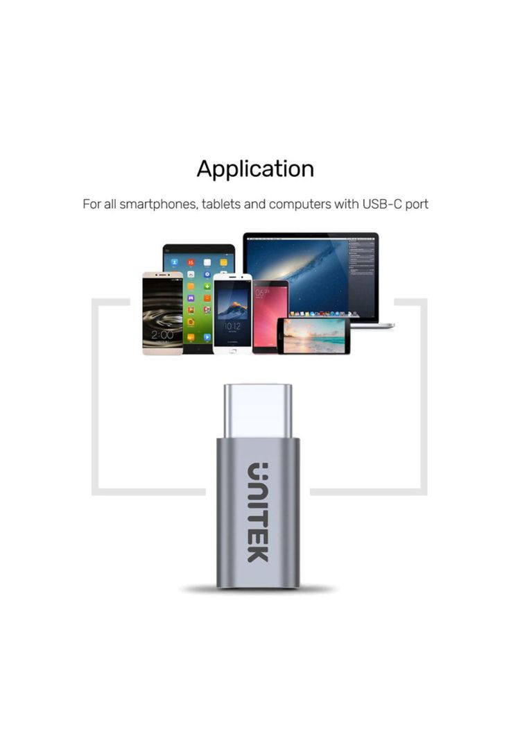 Adaptador USB TIPO C a Micro USB High Speed Q . C Y-A027AGY-4