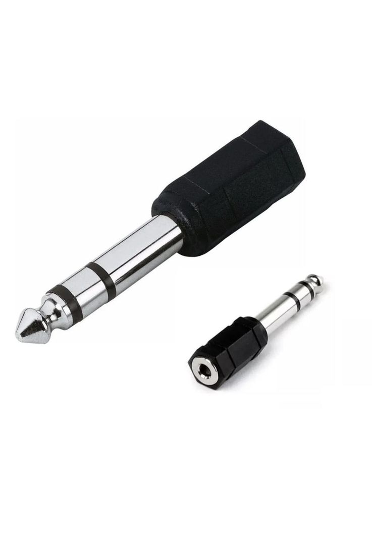 Adaptador de Audio 6.3mm Macho A 3.5mm Hembra Hifi CAV08-1
