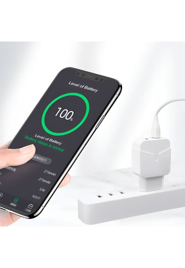 Cargador Para Iphone de Carga Rápida con Cable Lightning SEC-2