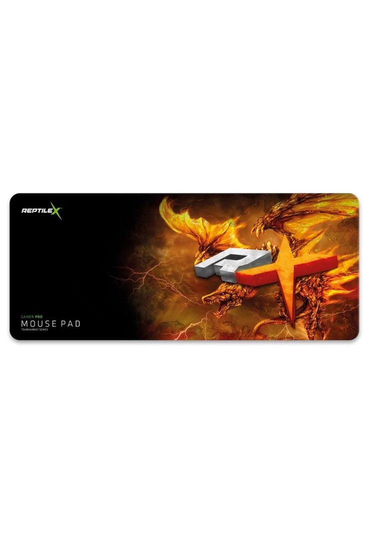 Mouse Pad Gamer 70X30cm Reptilex Orange Edition Rx0009-0