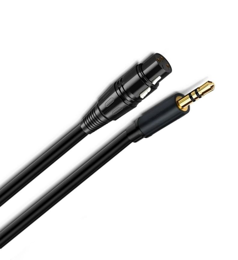 Cable de Audio para Micrófono Canon XLR a 3.5mm 2.5m MC435-7
