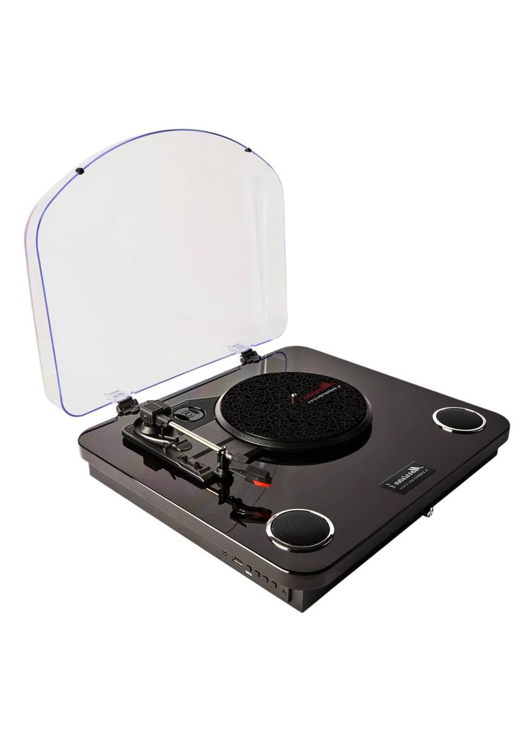 Toca Discos de Vinilo Energy Sistem BlackSpin Bluetooth 10W Negro
