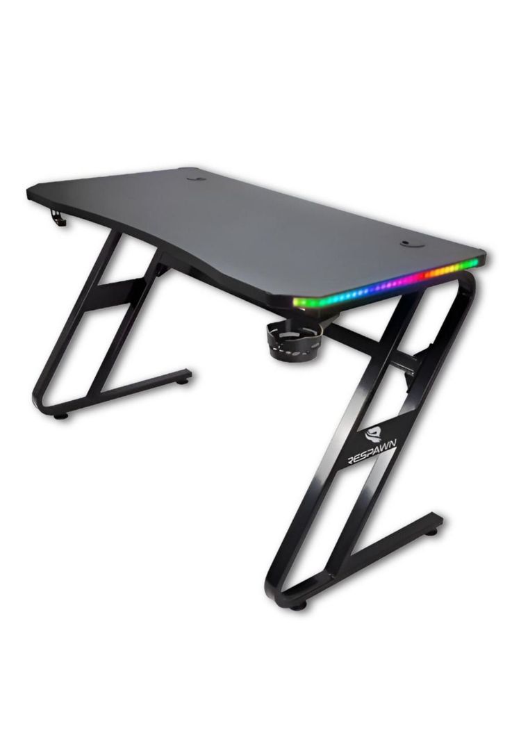 Escritorio Gamer Respawn GT100 Full RGB + PAD XL + C. Remoto-0