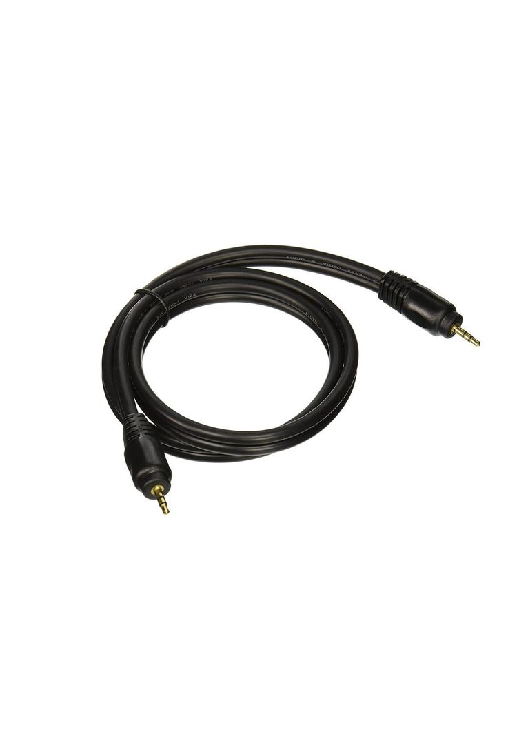 Cable De Audio 1X1 3.5mm A 3.5mm 1.8 Mt Dblue Dbcav01 Negro