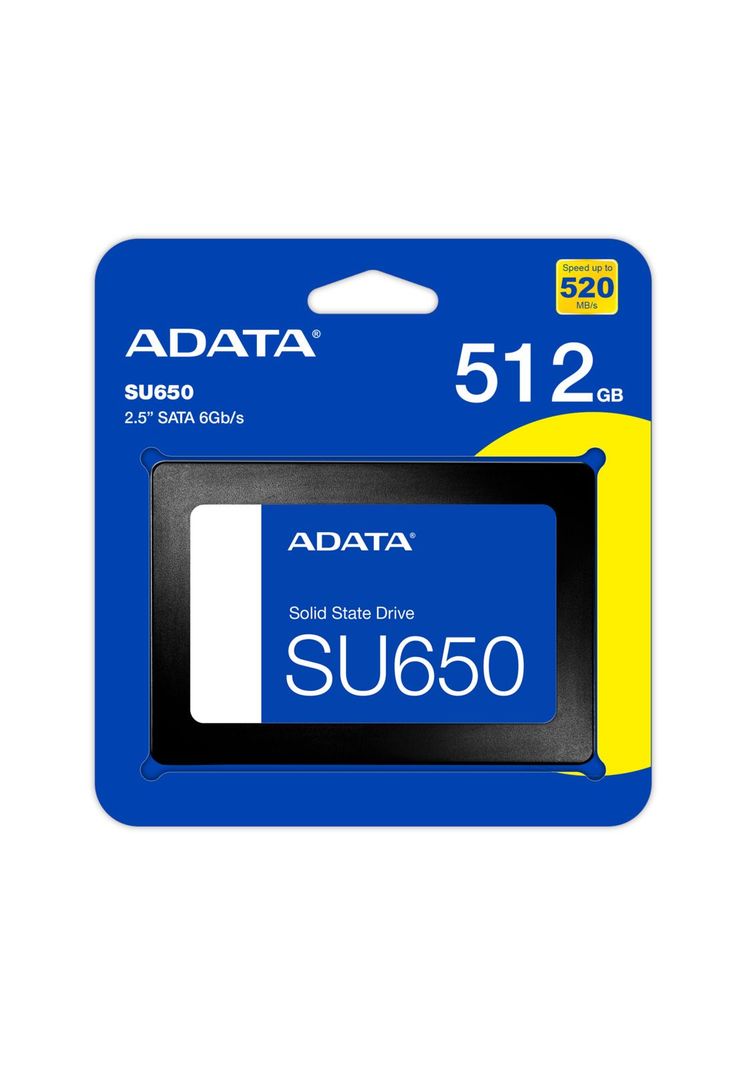 Disco Solido SSD ADATA 512GB 2.5” SU650 GT-R 3D NAND 520MB/s-4