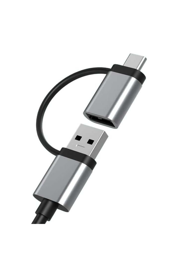 Hub USB 3.0 + Adaptador Type-C 5 Gbps Tecmaster TM-100543-1