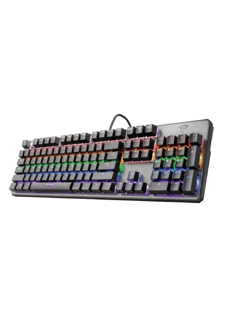 Teclado Mecanico Profesional Trust Asta Gxt 865 Multiplataformas-0