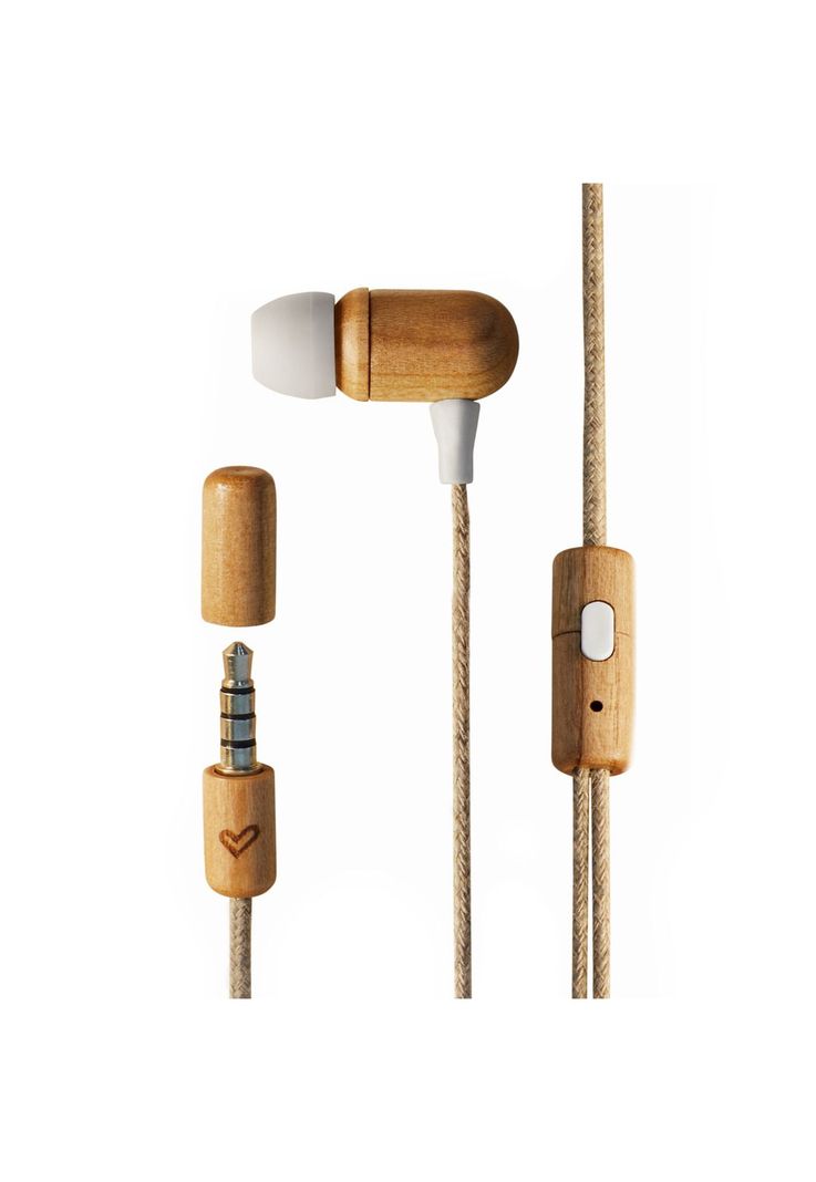 Audífonos de Madera Energy Sistem ECO Cherry Wood Jack 3.5mm-2