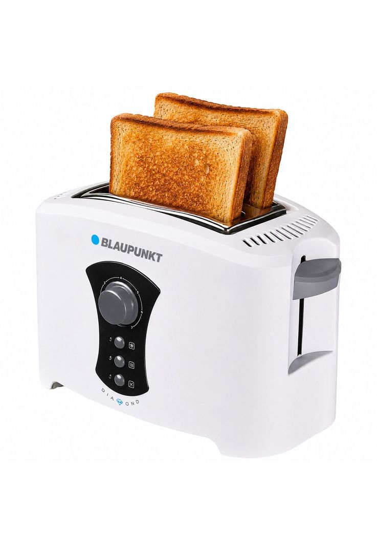 Tostador Electrico de Pan Diamond 900W Multifuncional Blanco