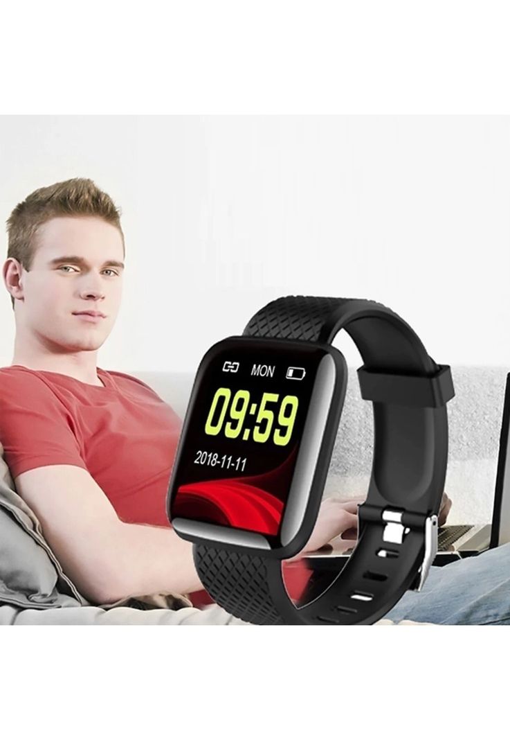 Smartwatch Touch Deportivo Multi Funciones Deportivas Rojo-5