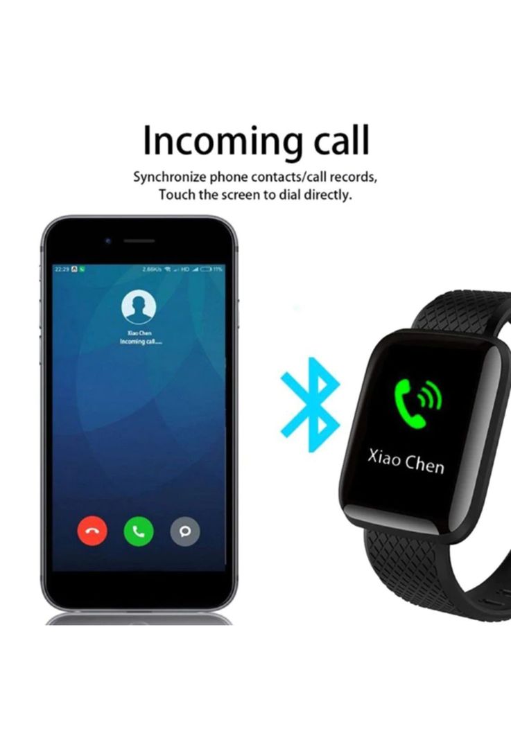 Smartwatch Touch Deportivo Multi Funciones Deportivas Rojo-6