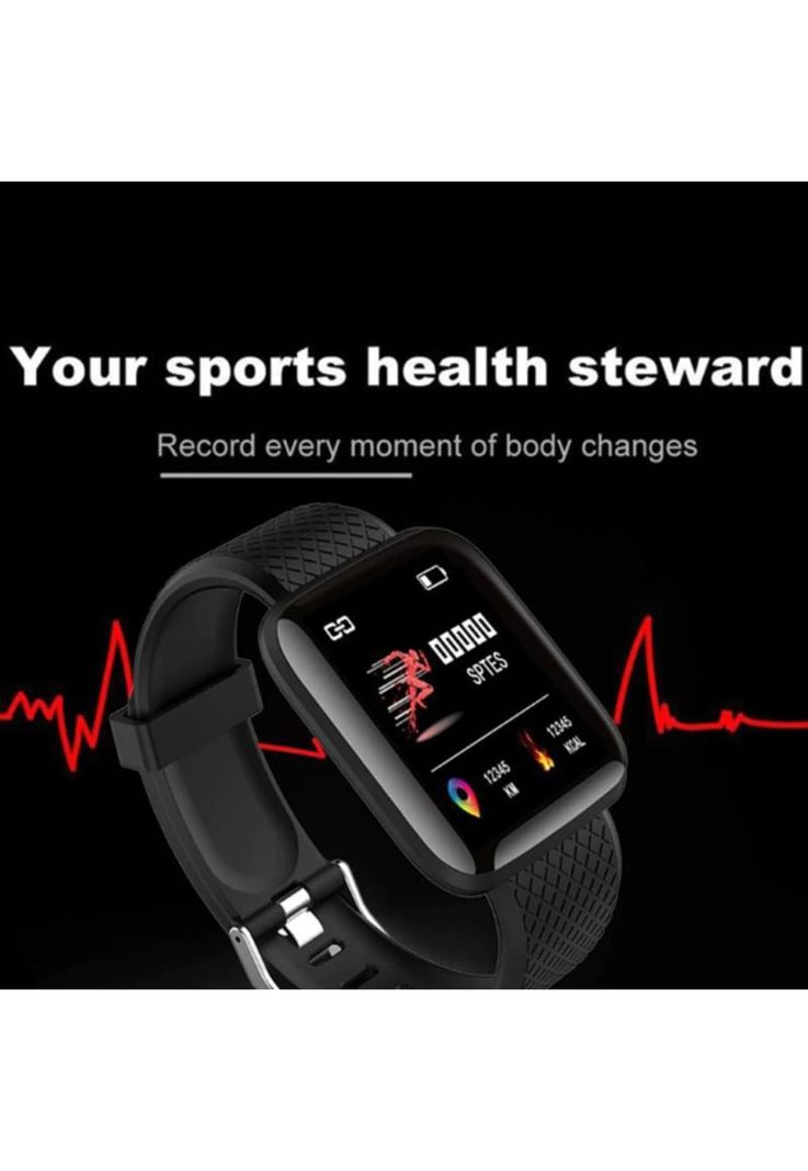 Smartwatch Touch Deportivo Multi Funciones Deportivas Rojo-7