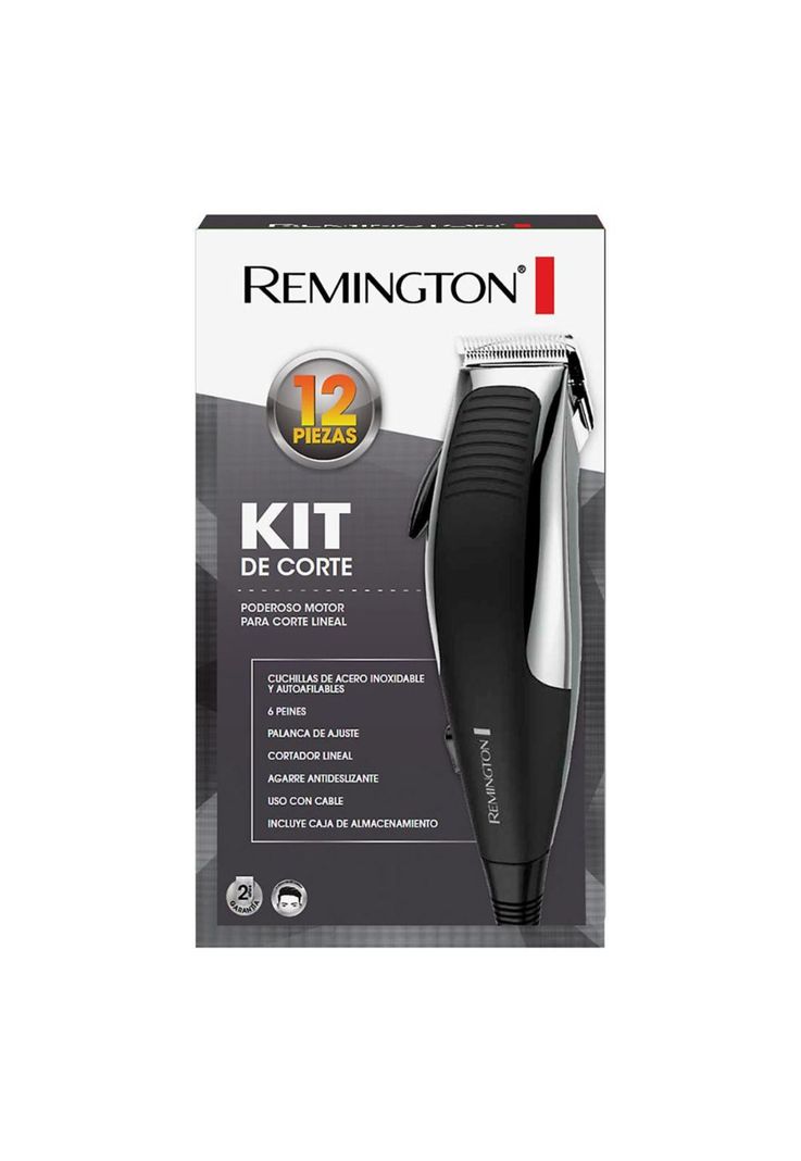 Cortadora De Cabello Remington HC1080 KIT (12 Piezas)-1