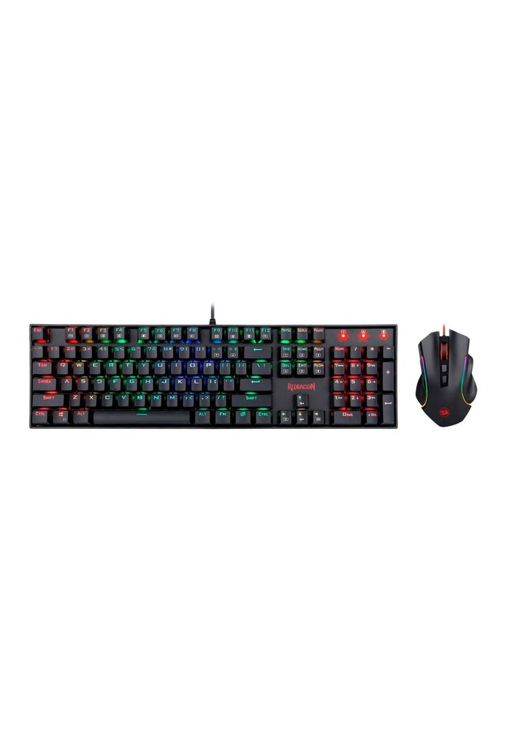 Kit Gamer Redragon Teclado Mecánico Mitra + Mouse Griffin-1