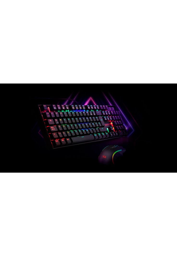 Kit Gamer Redragon Teclado Mecánico Mitra + Mouse Griffin-5