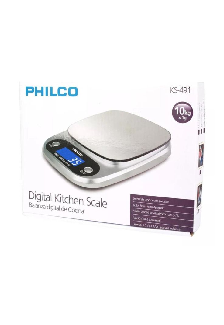 Pesa Balanza Digital Alta Precisión con Pantalla LED 10K Max-7