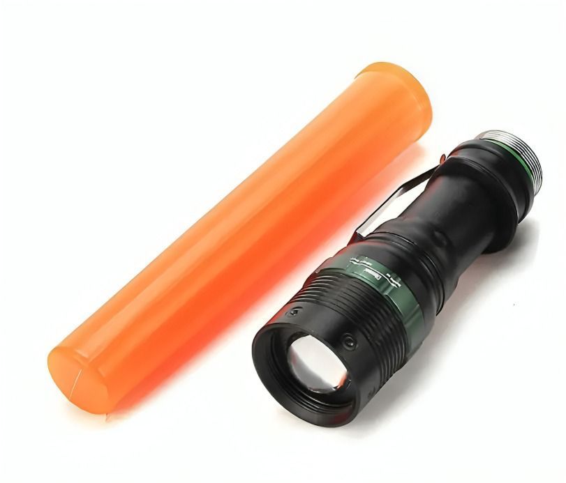 Linterna Táctica Zoom Led Cree 1800lm Recargable-0