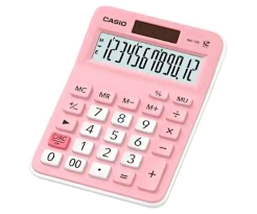 Calculadora CASIO tipo mini escritorio MX-12B -1