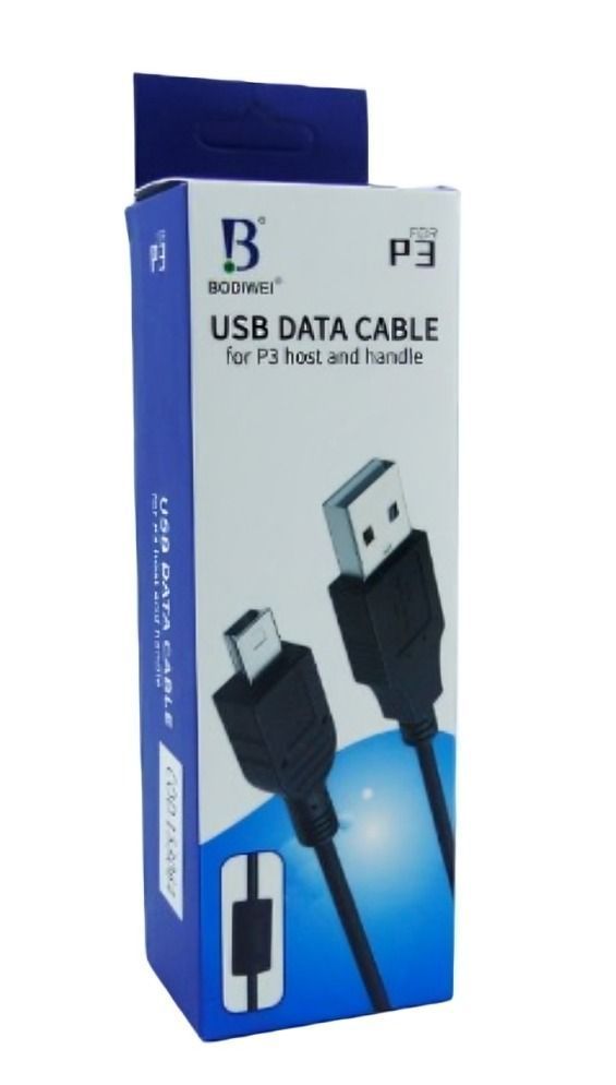 CABLE USB PARA CARGAR JOYSTICK PLAY 3   1800CM CON FILTRO-2