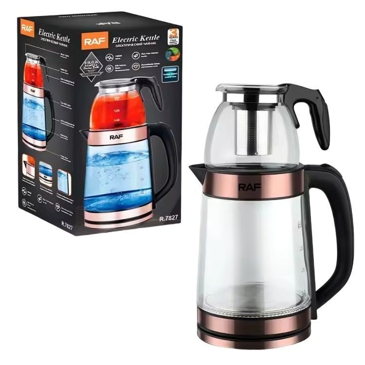 Hervidor de agua con infusor tetera Raf R7827-1