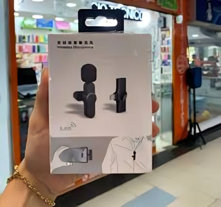 Micrófono Lavalier Solapa Inalámbrico Tipo - C Para Celular-2