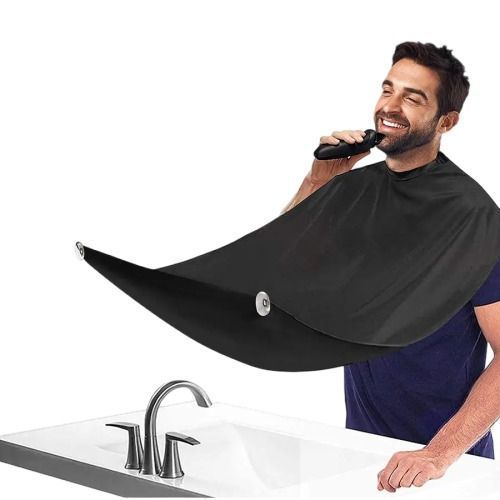 Capa Delantal Para Corte De Barba Afeitado-1
