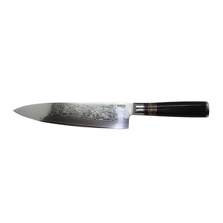 CUCHILLO DAMASCUS BLACK PAKKA WAYU LIMITED-0
