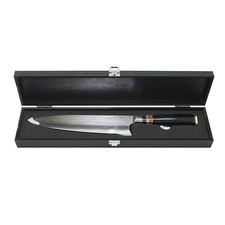 CUCHILLO DAMASCUS BLACK PAKKA WAYU LIMITED-2