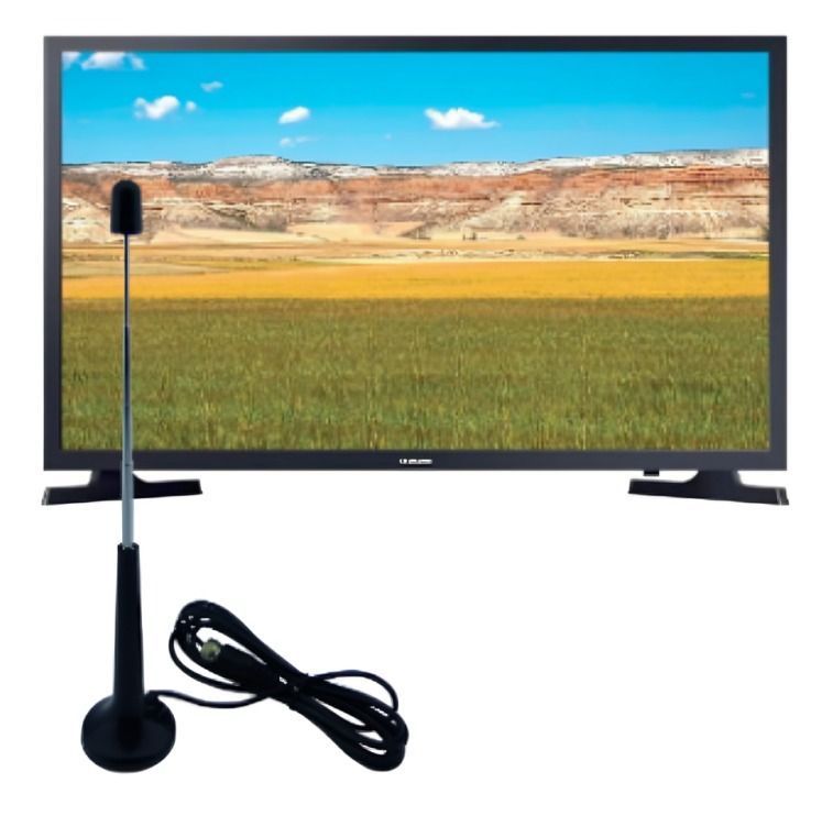 ANTENA TV DIGITAL MINI CON IMAN, CABLE 2 MTS NEGRA -2