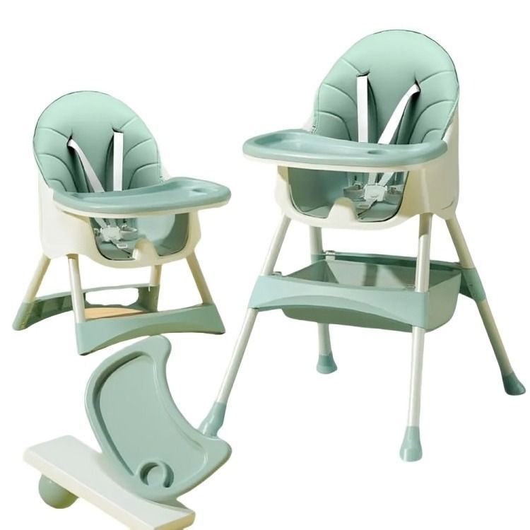 Silla De Comer infantil 2 En 1 plegable-1