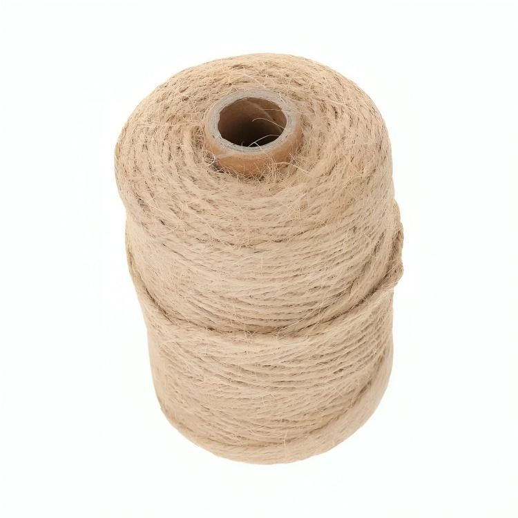 Cuerda Cañamo Yute 300 Mts 3 Mm Soga Decoración Artesanías-0