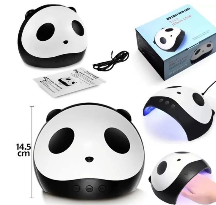 Secador De Uñas 36 W Led/uv Panda USB Fototerapia Lampara-1
