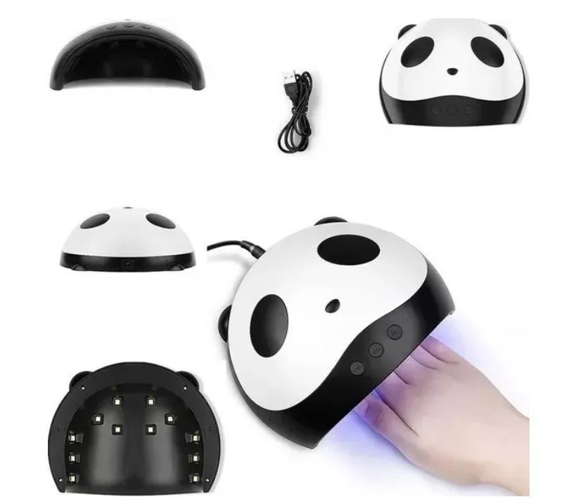 Secador De Uñas 36 W Led/uv Panda USB Fototerapia Lampara-2