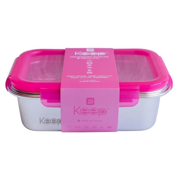 HERMETICOS METALICOS 650 ML KEEP FUCSIA-2