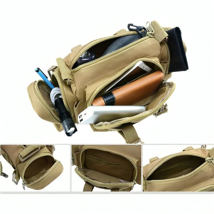 Banano Táctico Militar Outdoor Sistema Molle Bolso Riñonera-1