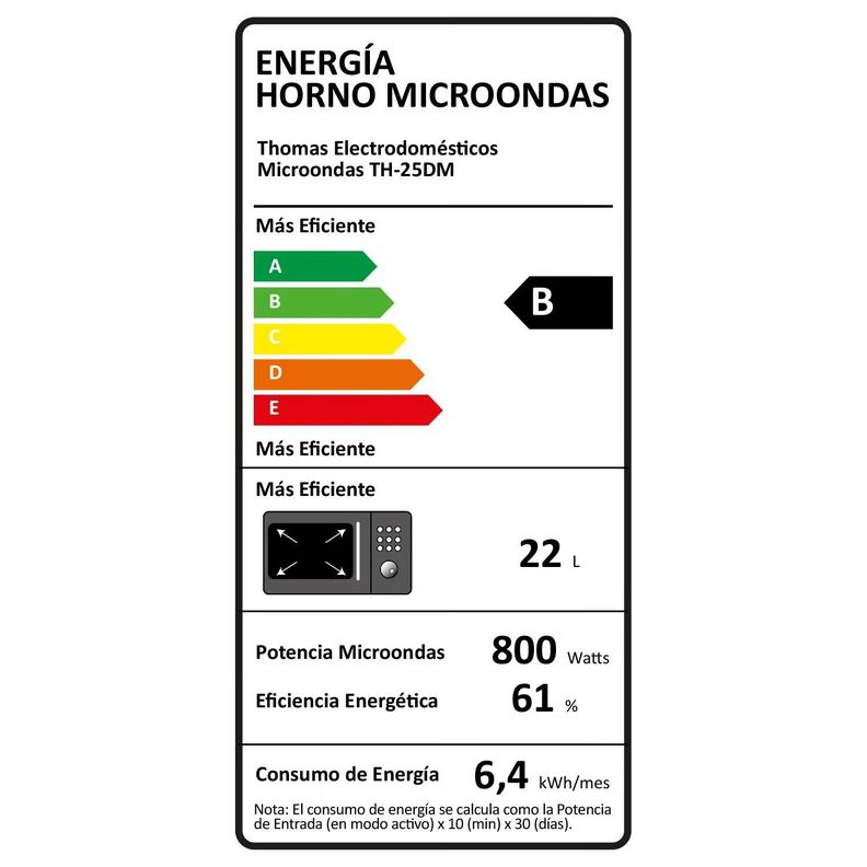 MICROONDAS THOMAS TH-25DM                        -5